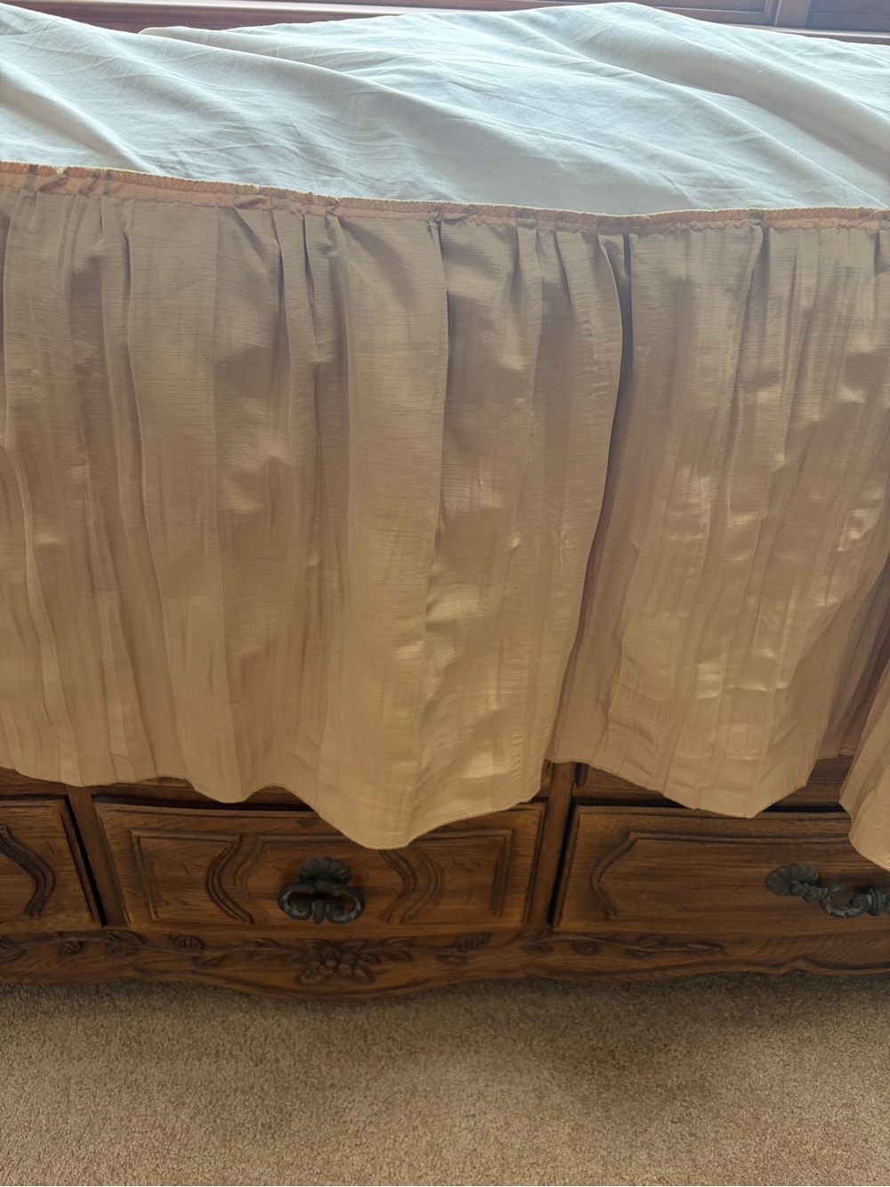Classic gold Bed Skirt - Home Bedding